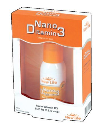 New Life Nano Ditamin Dilaltı Sprey